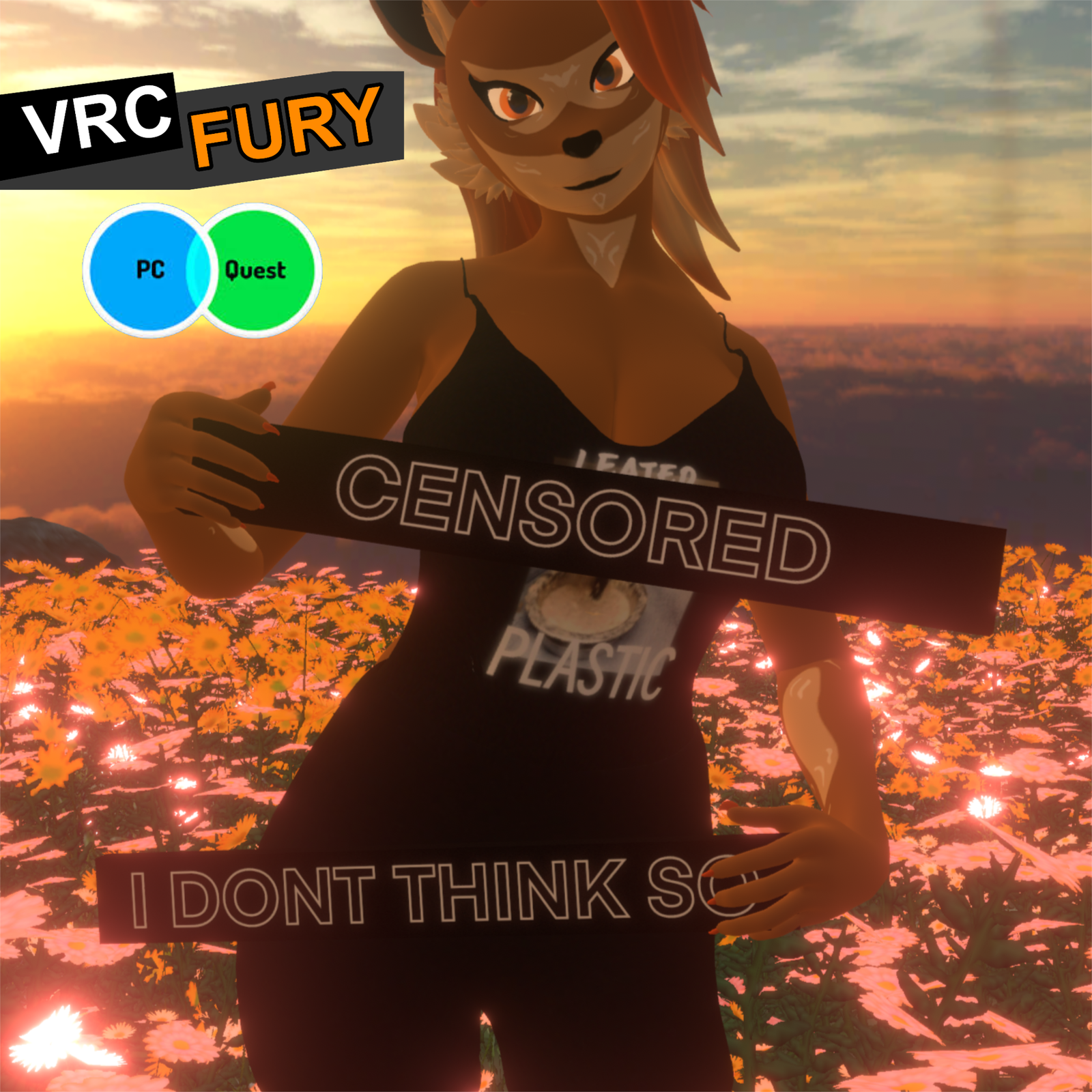 Censor Bars (VRChat Avatar Asset)
