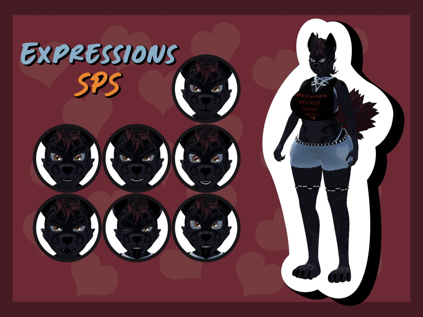 Big Bad Beastie (PC/Quest - SPS - Physbones - GOGO)