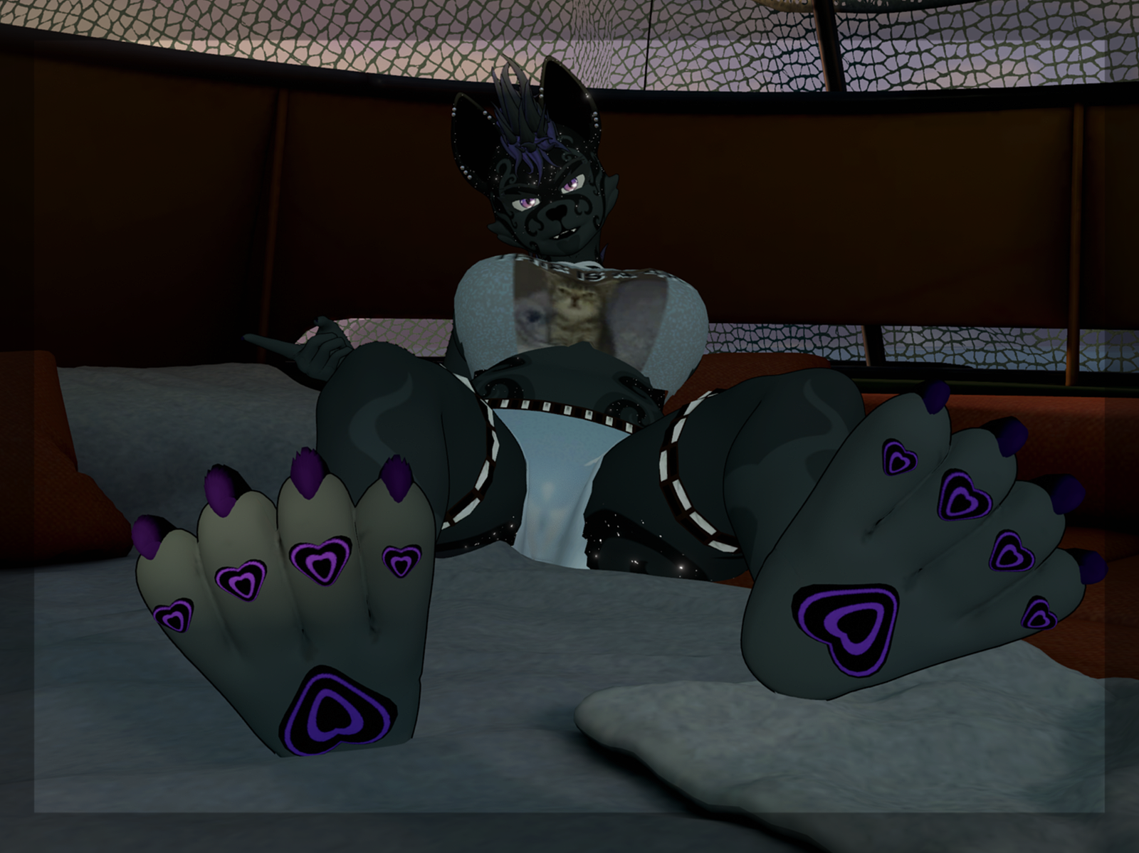 Big Bad Beastie (PC/Quest - SPS - Physbones - GOGO)