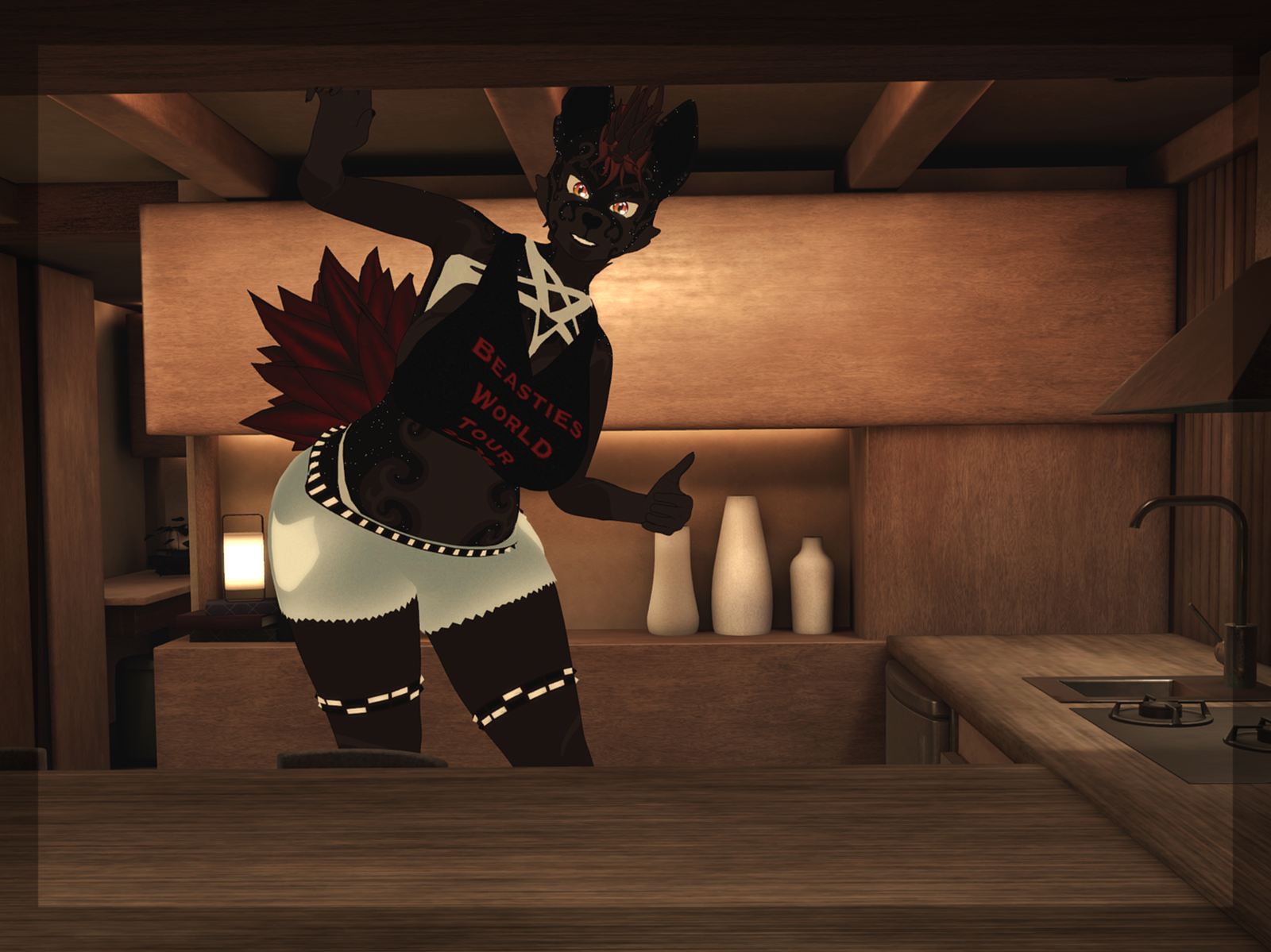 Big Bad Beastie (PC/Quest - SPS - Physbones - GOGO)