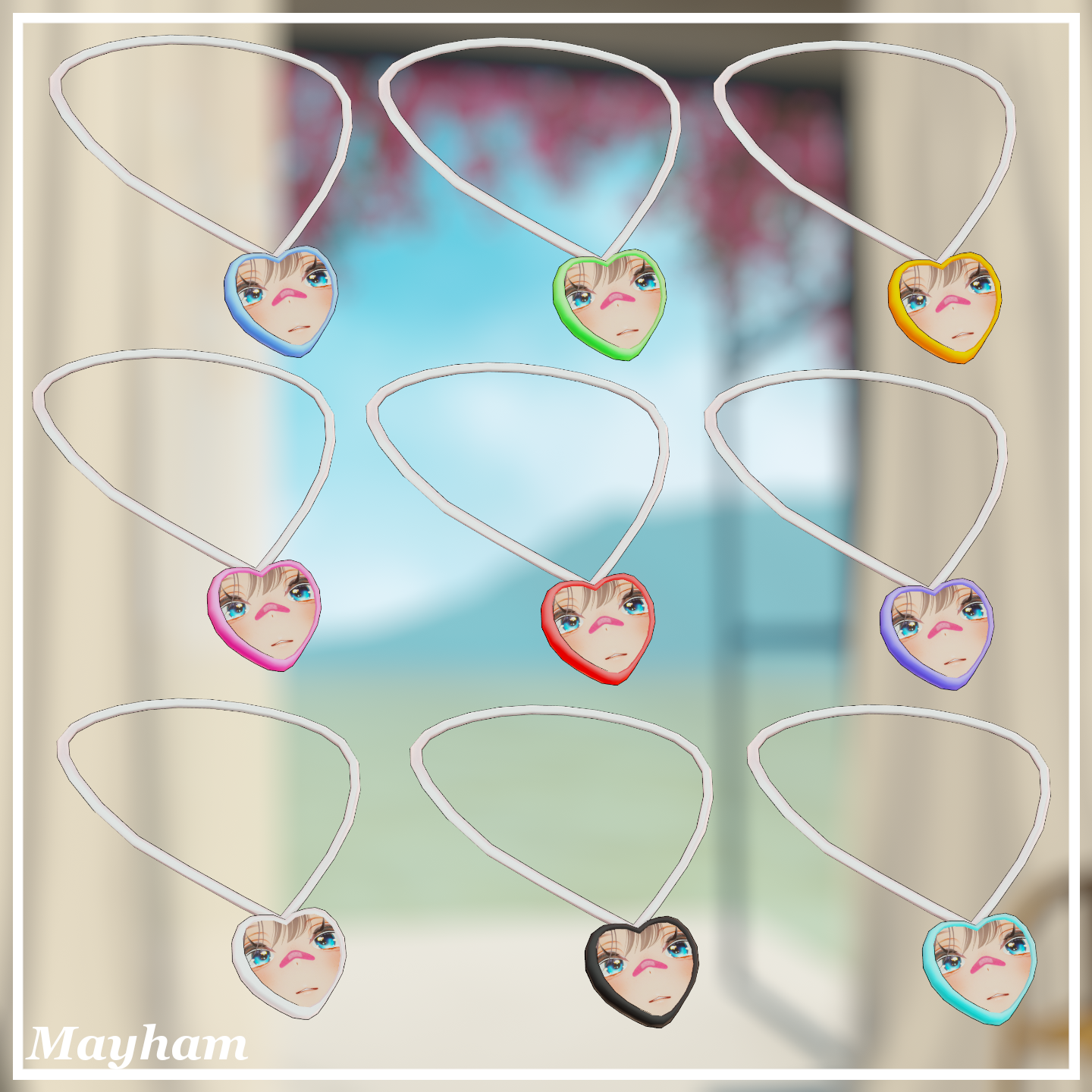 Photo Heart Necklace