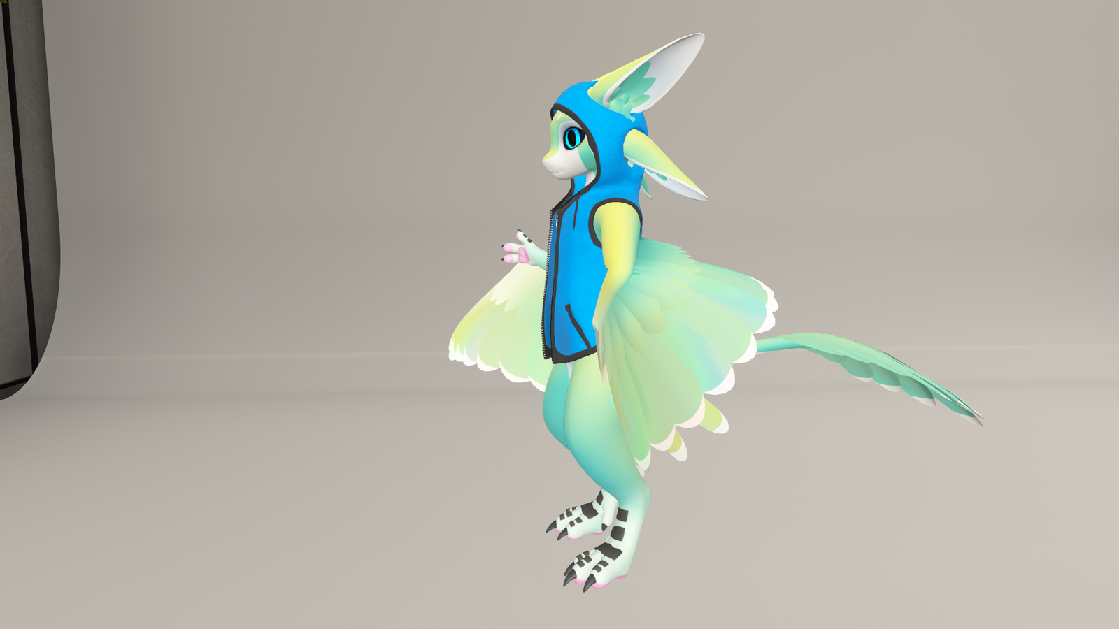Sleeveless Hoodie - Spiri'Vali (Phoenix Remake Update)