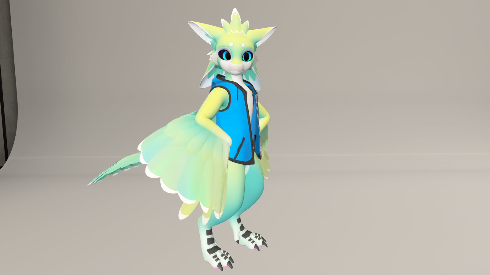 Sleeveless Hoodie - Spiri'Vali (Phoenix Remake Update)