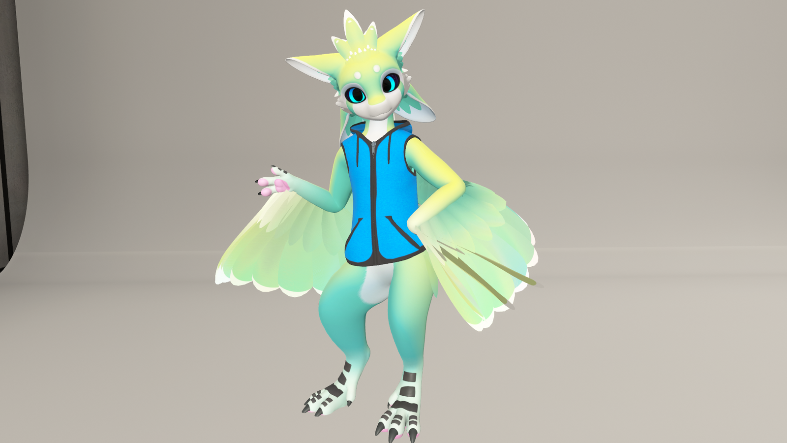 Sleeveless Hoodie - Spiri'Vali (Phoenix Remake Update)