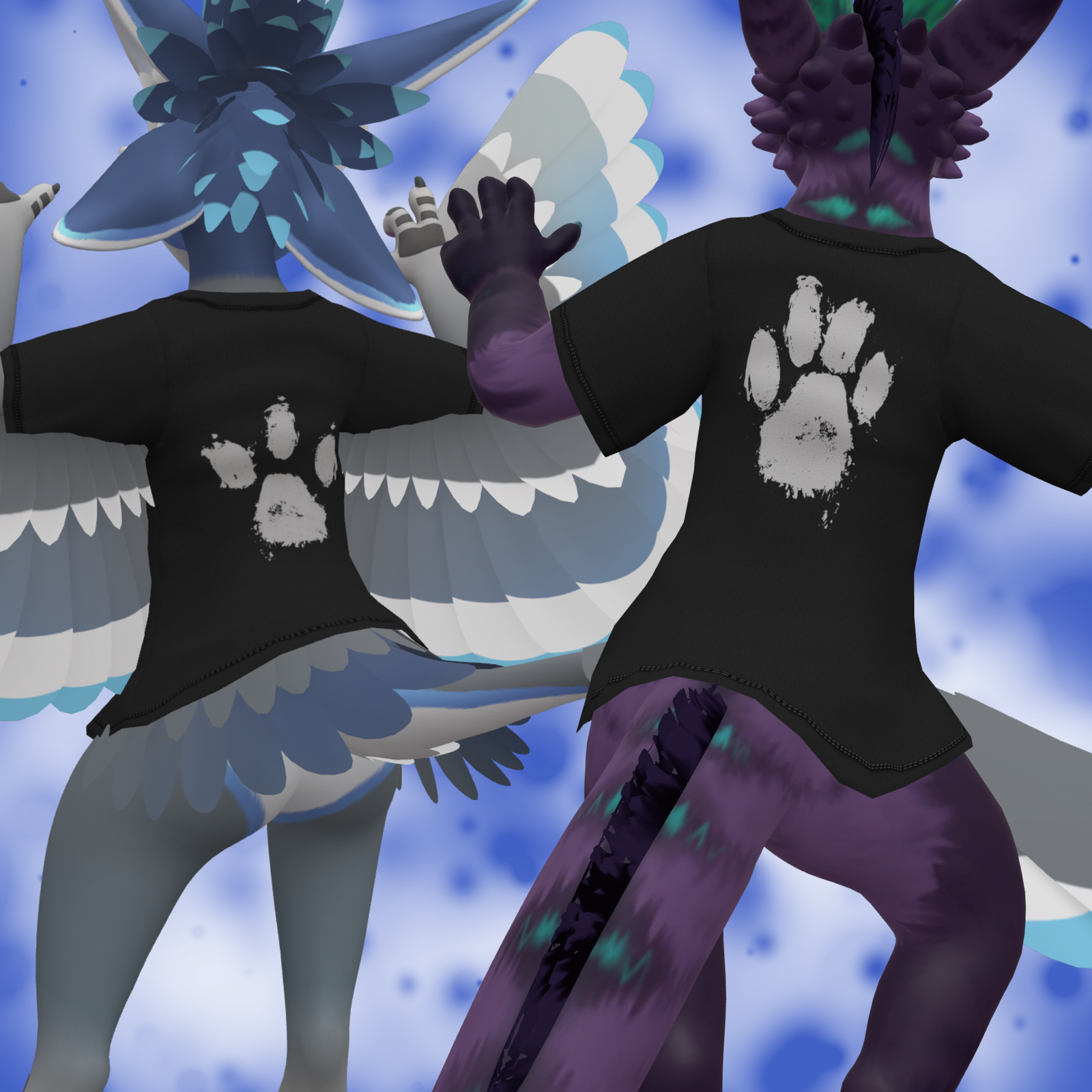 Baggy T-shirt (Moonfang and Spiri'Vali)