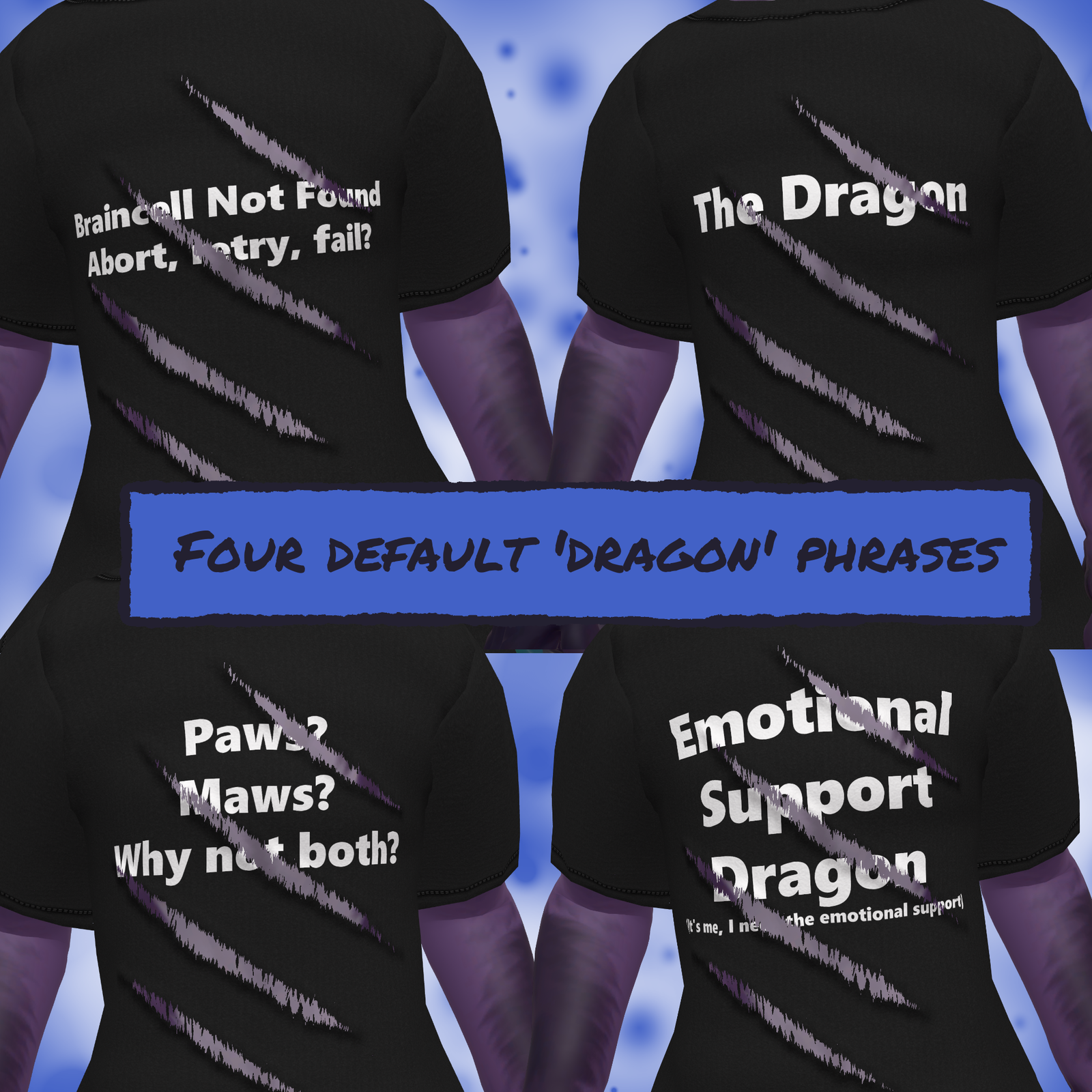 Baggy T-shirt (Moonfang and Spiri'Vali)