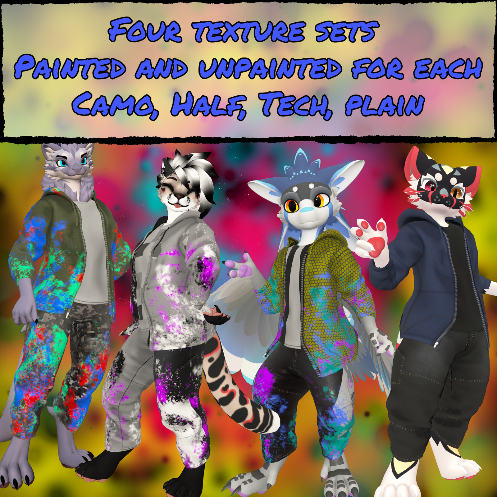 Graphex Set (Hoodie, Pants, T-shirt, Paint Can)