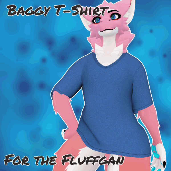 Fluffed Up T-Shirt (Fluffgan Baggy T-Shirt)