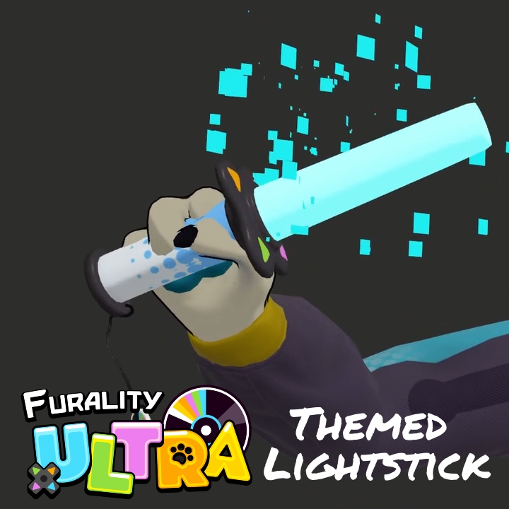 Ultra Glowlight (Furality Ultra themed glow poi)