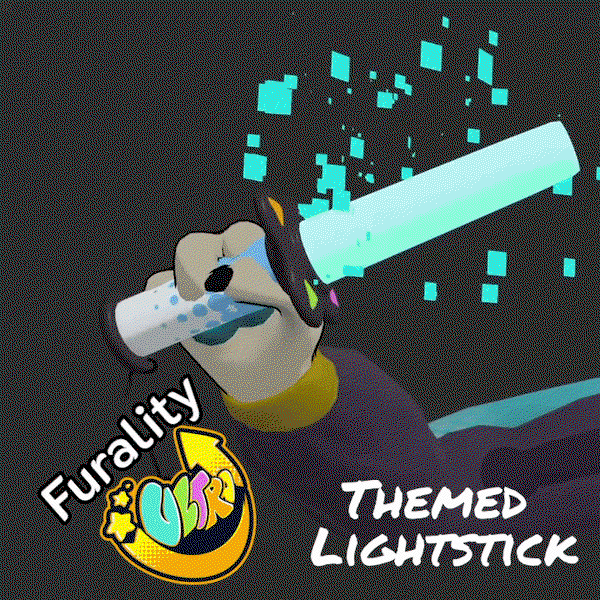 Ultra Glowlight (Furality Ultra themed glow poi)