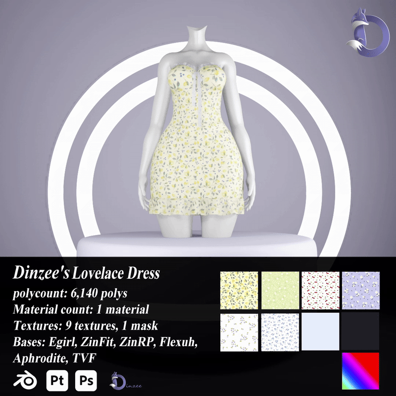 Dinzee's Lovelace Dress