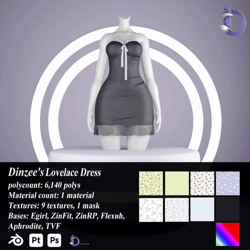 Dinzee's Lovelace Dress