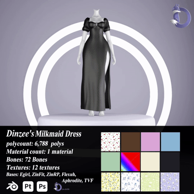 Dinzee's Milkmaid Dress