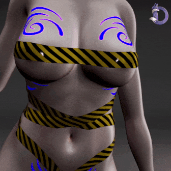 Dinzee's Wrapped Warning