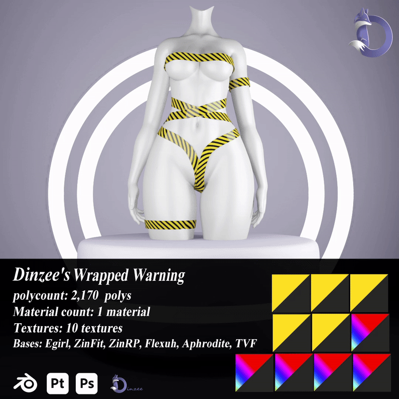 Dinzee's Wrapped Warning