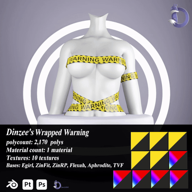 Dinzee's Wrapped Warning