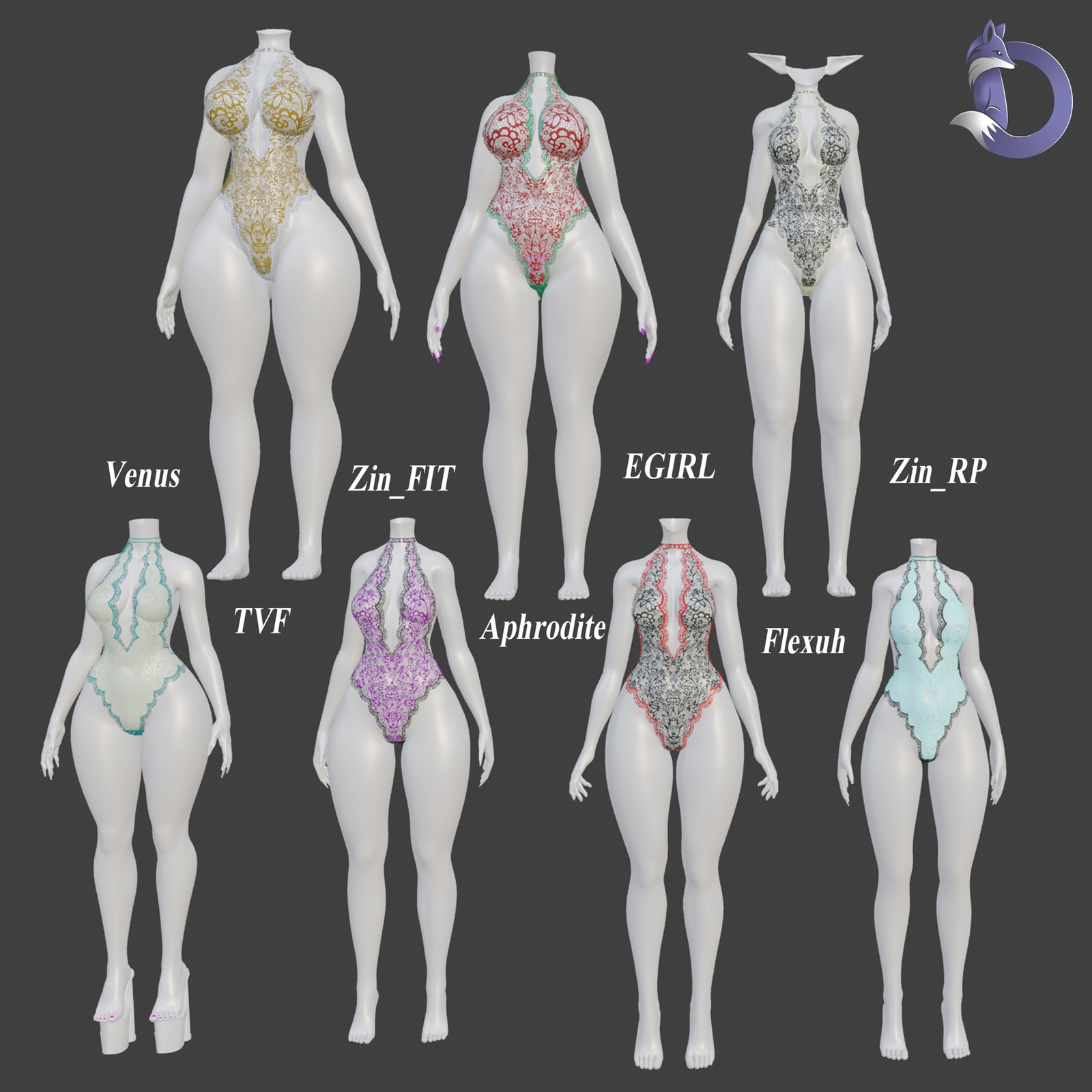 Dinzee's Bloomlace Bodysuit