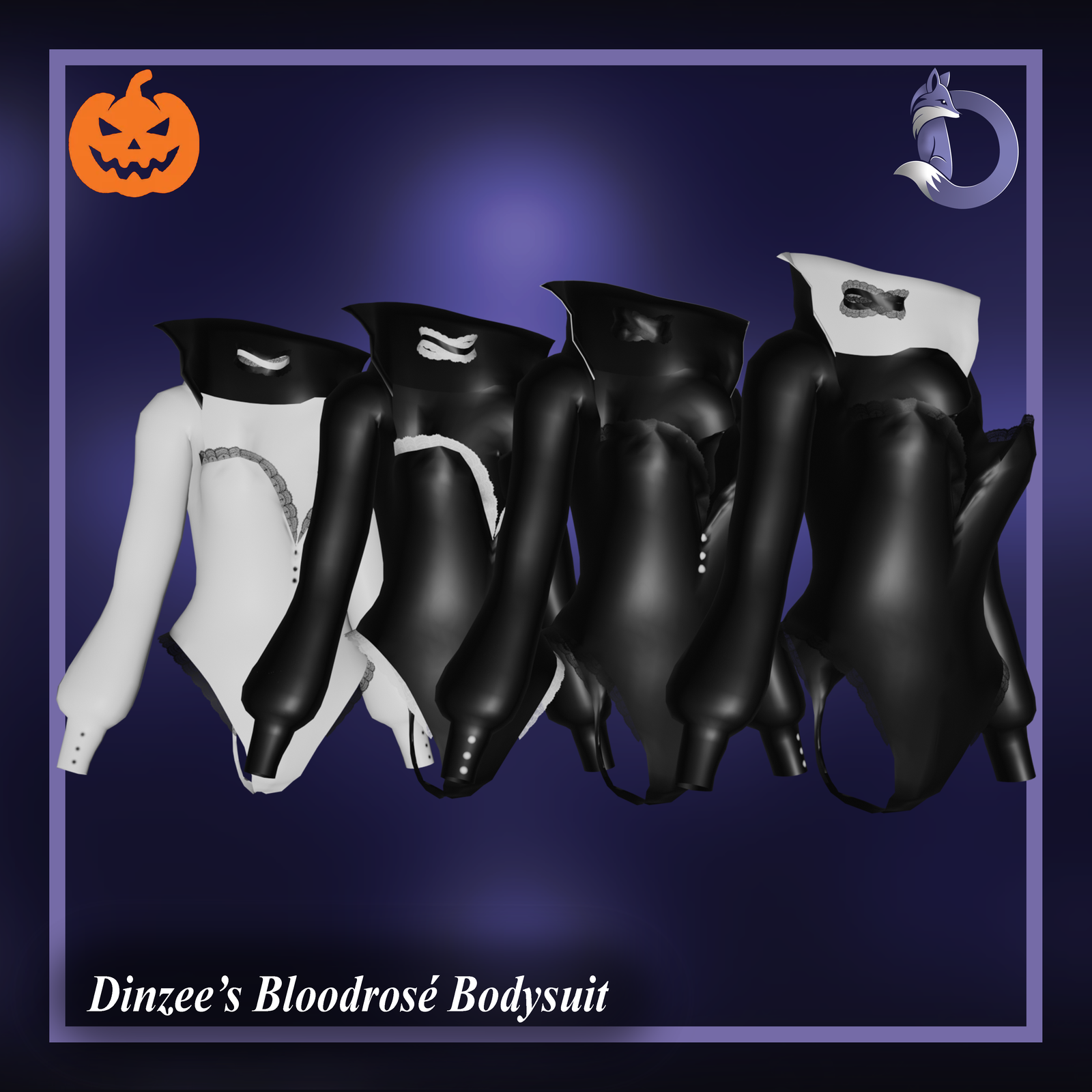 Dinzee's Bloodrosé Bodysuit