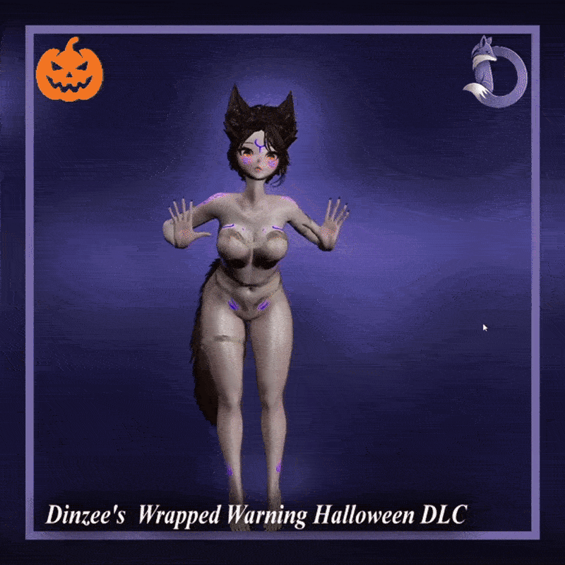 Dinzee's  Wrapped Warning Halloween DLC