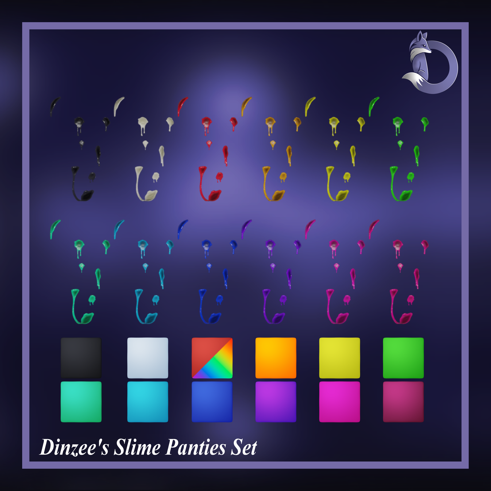 Dinzee's Slime Pasties Set (Jinxxy)