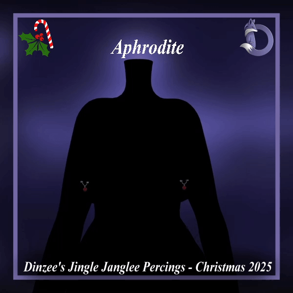 Dinzee's Jingle Jangle Percings - Christmas 2025 (FREE IN DISCORD SERVER)