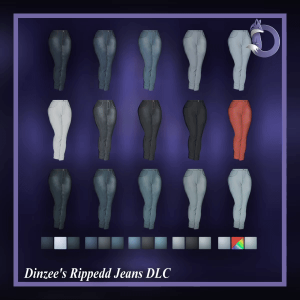 Dinzee's Ripped Jeans DLC (FREE IN DISCORD SERVER) (Jinxxy)