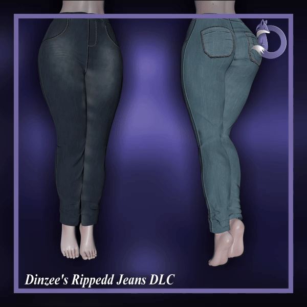 Dinzee's Ripped Jeans DLC (FREE IN DISCORD SERVER) (Jinxxy)