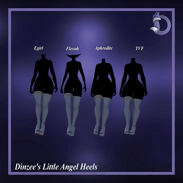 Dinzee's Little Angel Heels (Jinxxy) 
