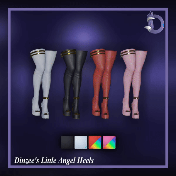 Dinzee's Little Angel Heels (Jinxxy) 