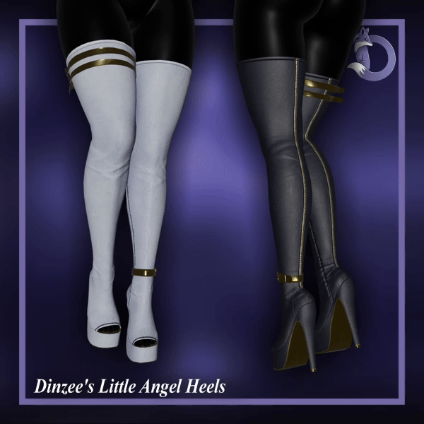 Dinzee's Little Angel Heels (Jinxxy) 