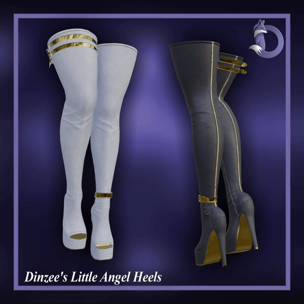 Dinzee's Little Angel Heels (Jinxxy) 
