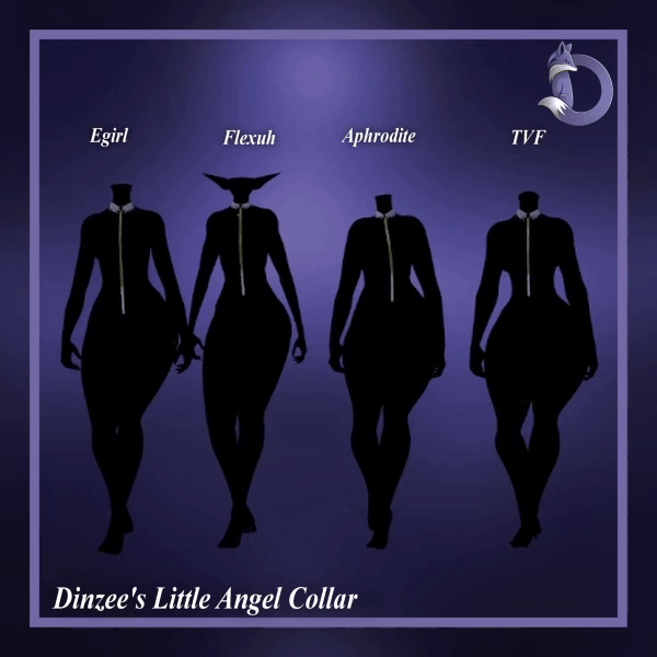 Dinzee's Little Angel Collar (Jinxxy)