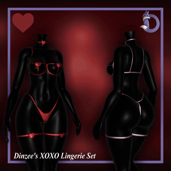 Dinzee's XOXO Underwear Set