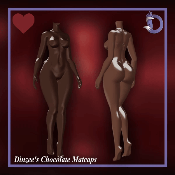 Dinzee's Chocolate Matcaps  