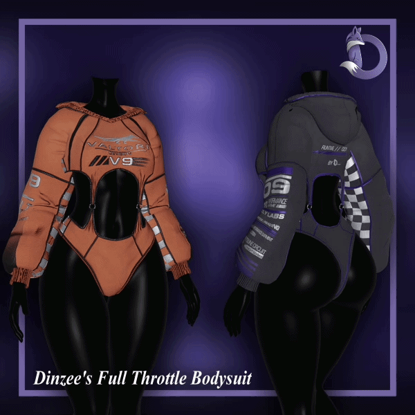 Dinzee's Full Throttle Bodysuit