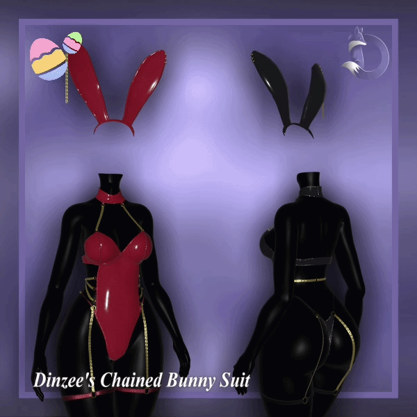 Dinzee's Chained Bunny Suit