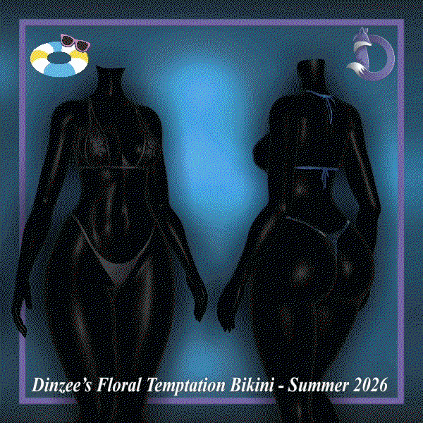 Dinzee’s Floral Temptation Bikini - Summer 2026