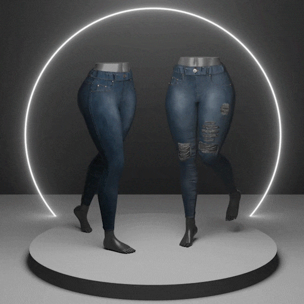 Skinny Jeans for Zinfit - VRChat Asset