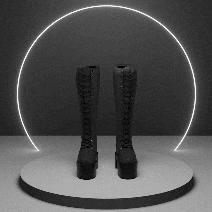 Free Knee-High Boots - VRChat Asset