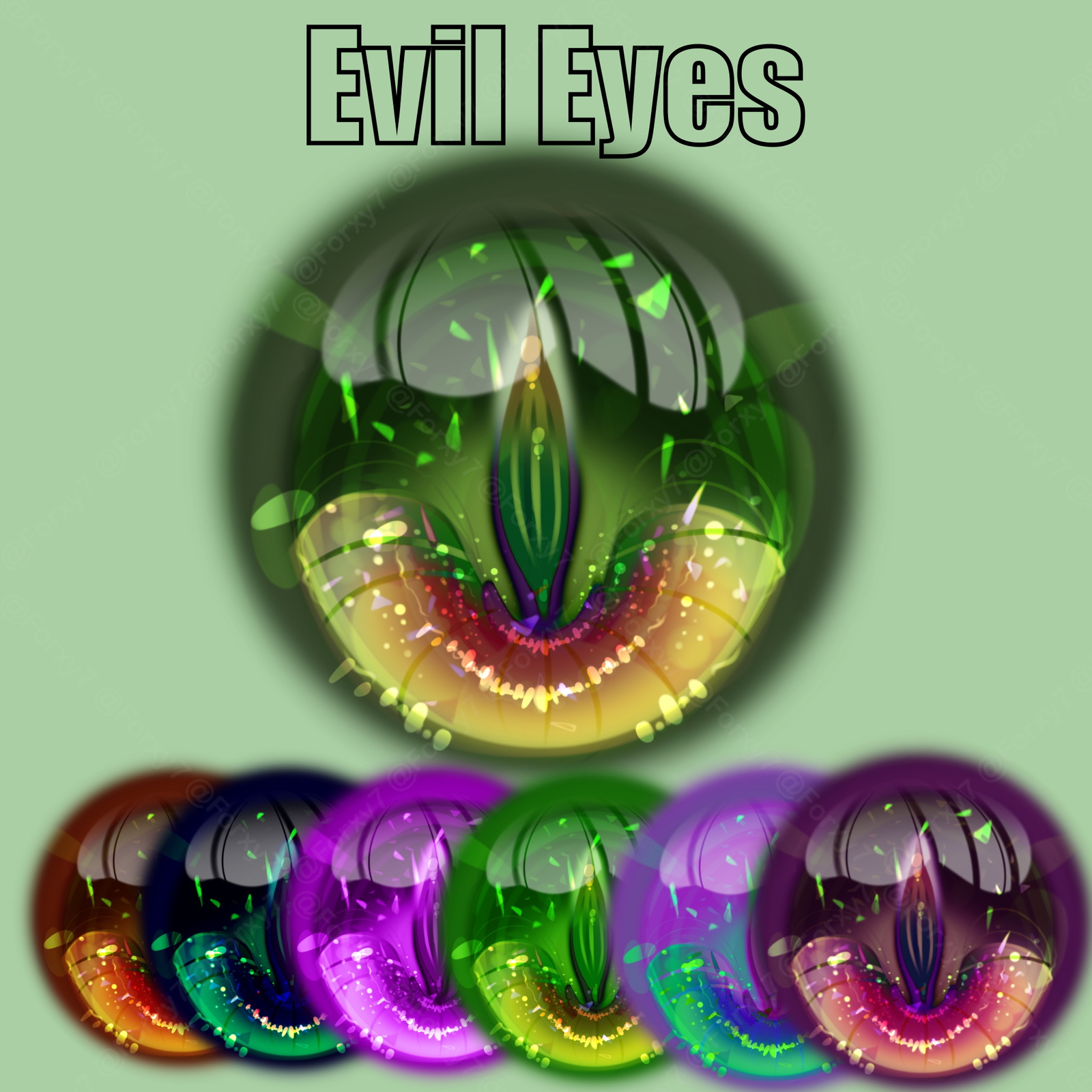 Evil Eyes (Sin 3 Eye Texture)