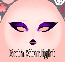 Goth Starlight Makeup (Starlight Head)