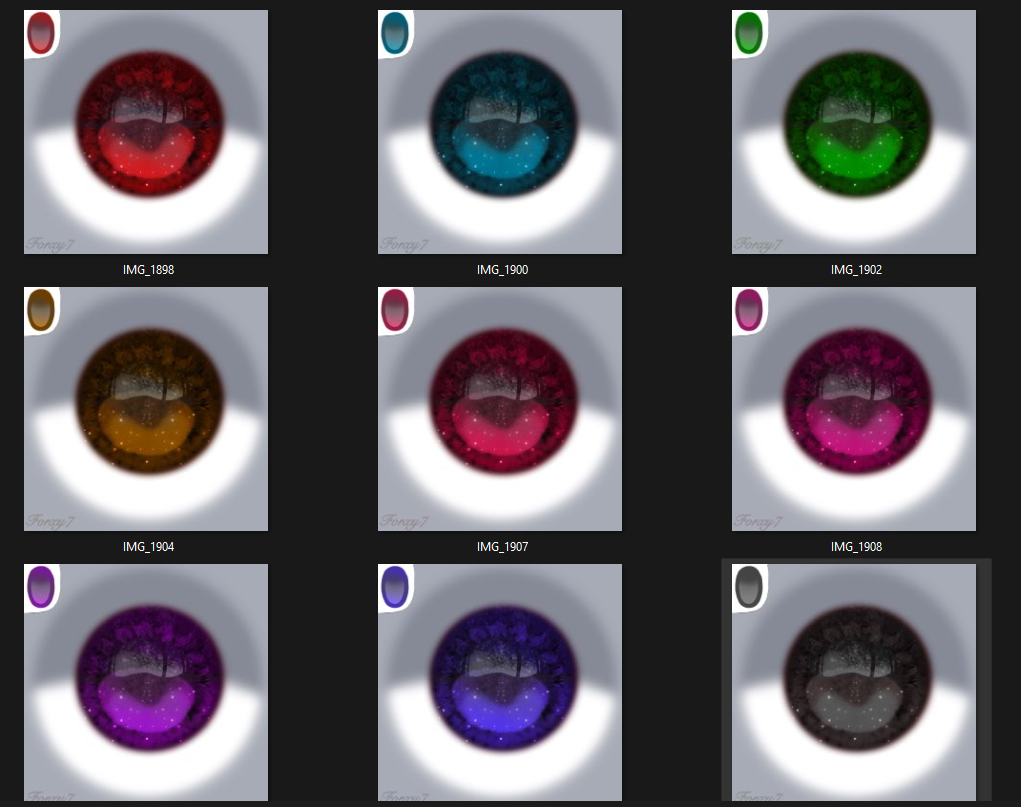 Dark Aurora Eyes