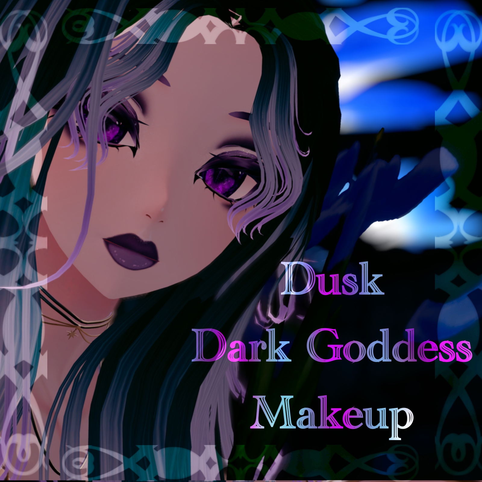 Dusk Dark Goddess Makeup (Starlight Head)