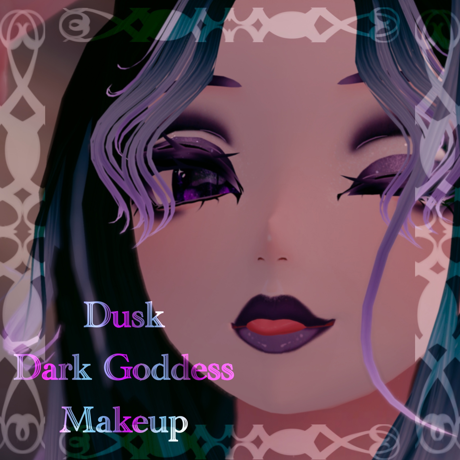 Dusk Dark Goddess Makeup (Starlight Head)