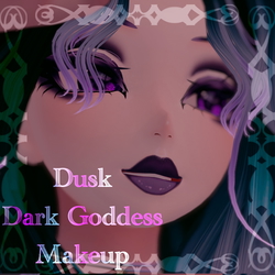 Dusk Dark Goddess Makeup (Starlight Head)