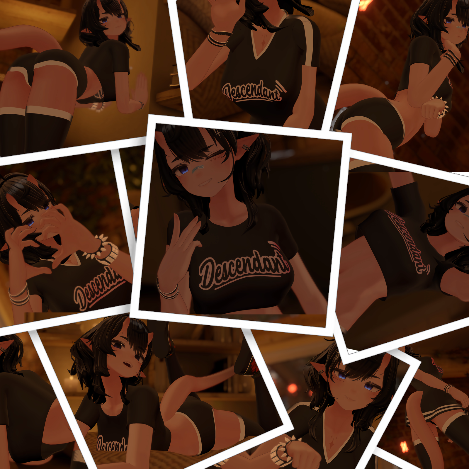 ˗ˏˋ ★ Demon Brat ★ˎˊ˗ 『Kaizo 衣料品モデル』