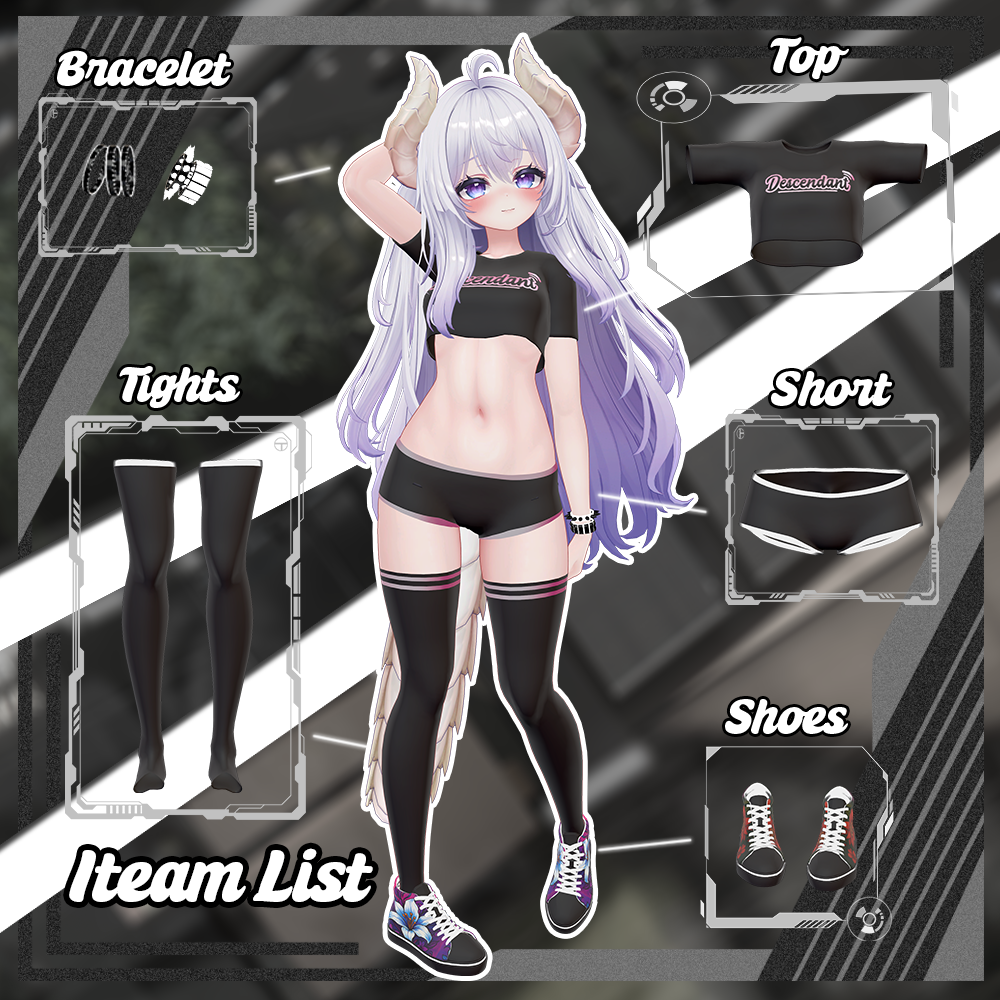 ˗ˏˋ ★ Demon Brat ★ˎˊ˗ 『Kaizo 衣料品モデル』