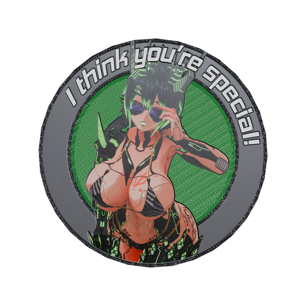 (3D ASSET) SKULLco. Morale Patch