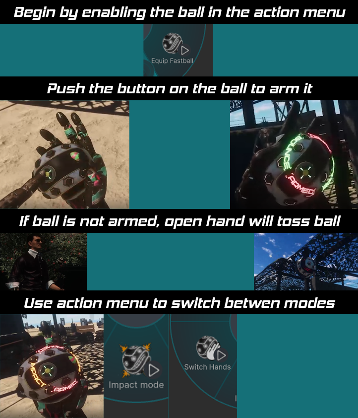 "The Fastball" VRChat asset