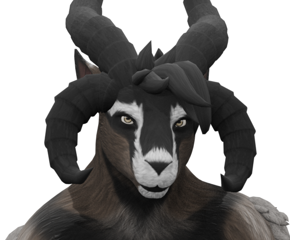 Heidrun Caprinae Avatar Base | PC/QUEST